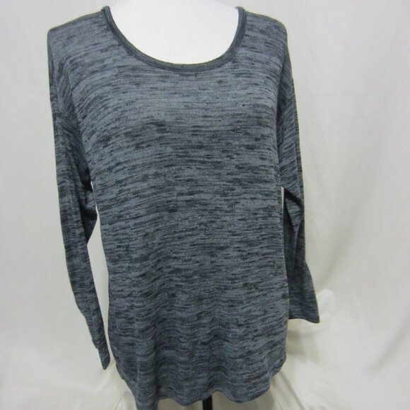 JONES NEW YORK, SZ MED GRAY PATTERN PULL O… - Picture 1 of 7